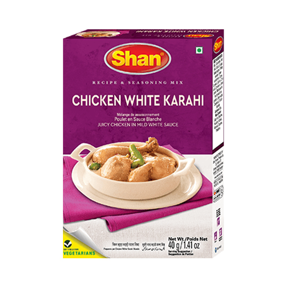 Shan chicken white karahi 40g- shan sada murgi kari- Shaan Chicken Weißes Karehi